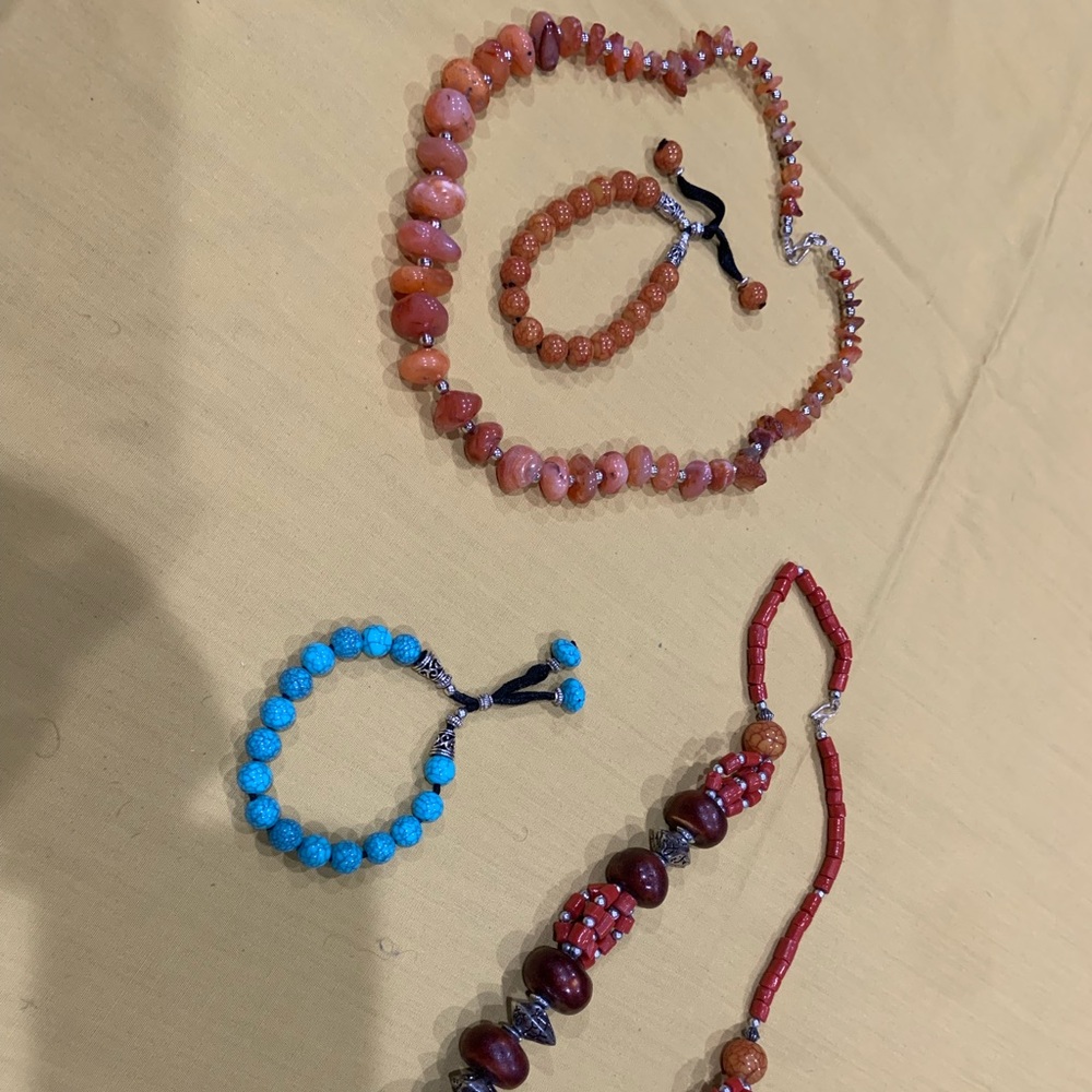 Straight from Morocco nice necklace and bracelet